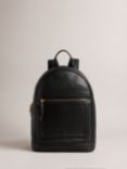 Ted Baker Nishay Soft Grainy Leather Backpack, Black
