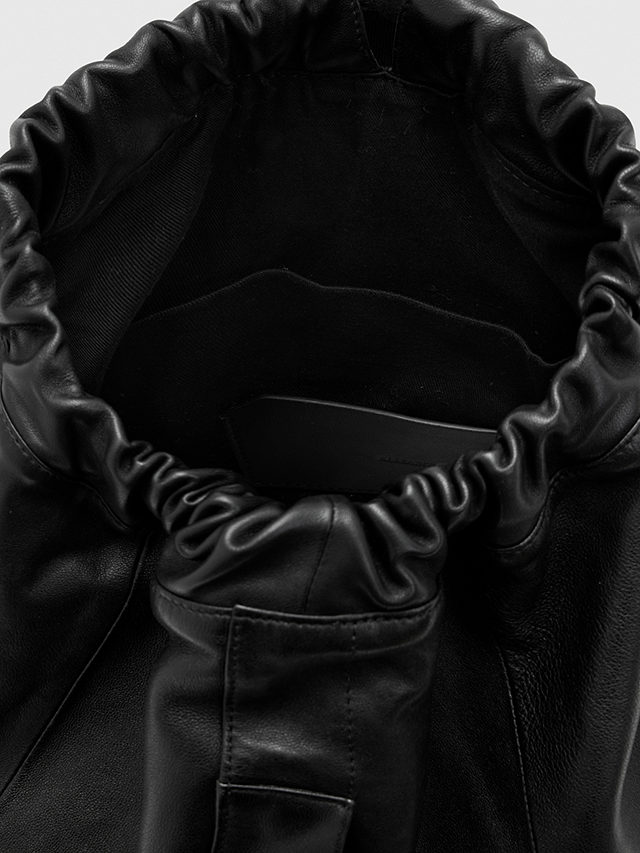 AllSaints Kaito Duffle Sling Bag, Black, One Size
