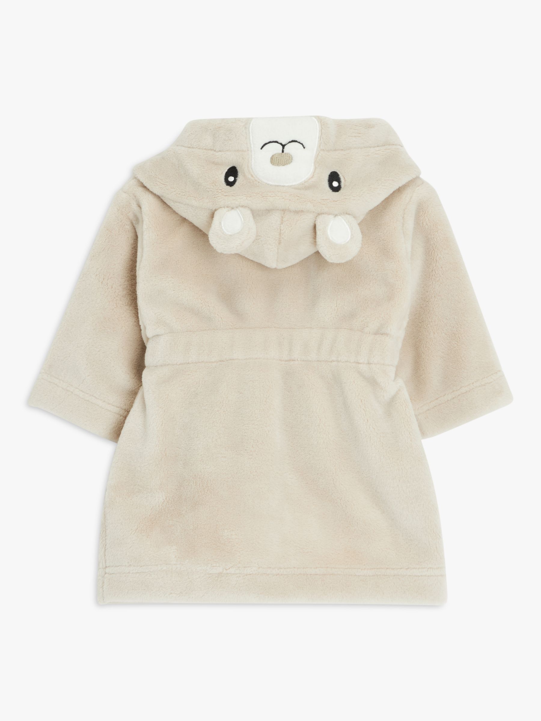 Buy John Lewis Baby Bear Novelty Robe, Oatmeal Online at johnlewis.com