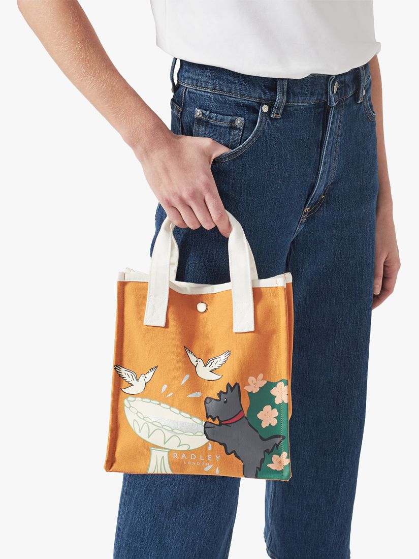 RADLEY London Dive In - Sundial Small Open Top Tote Bag in Recycled Fabric,  Orange, (C584423): : Fashion