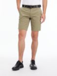 Calvin Klein Modern Twill Minimal Slim Fit Belted Shorts