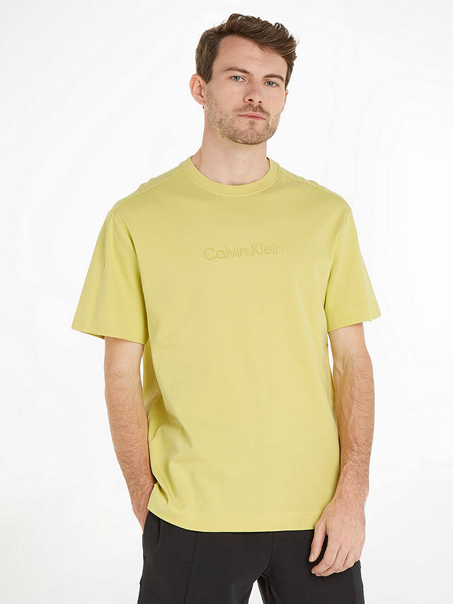 Calvin Klein Logo T-Shirt, Yellow Sand