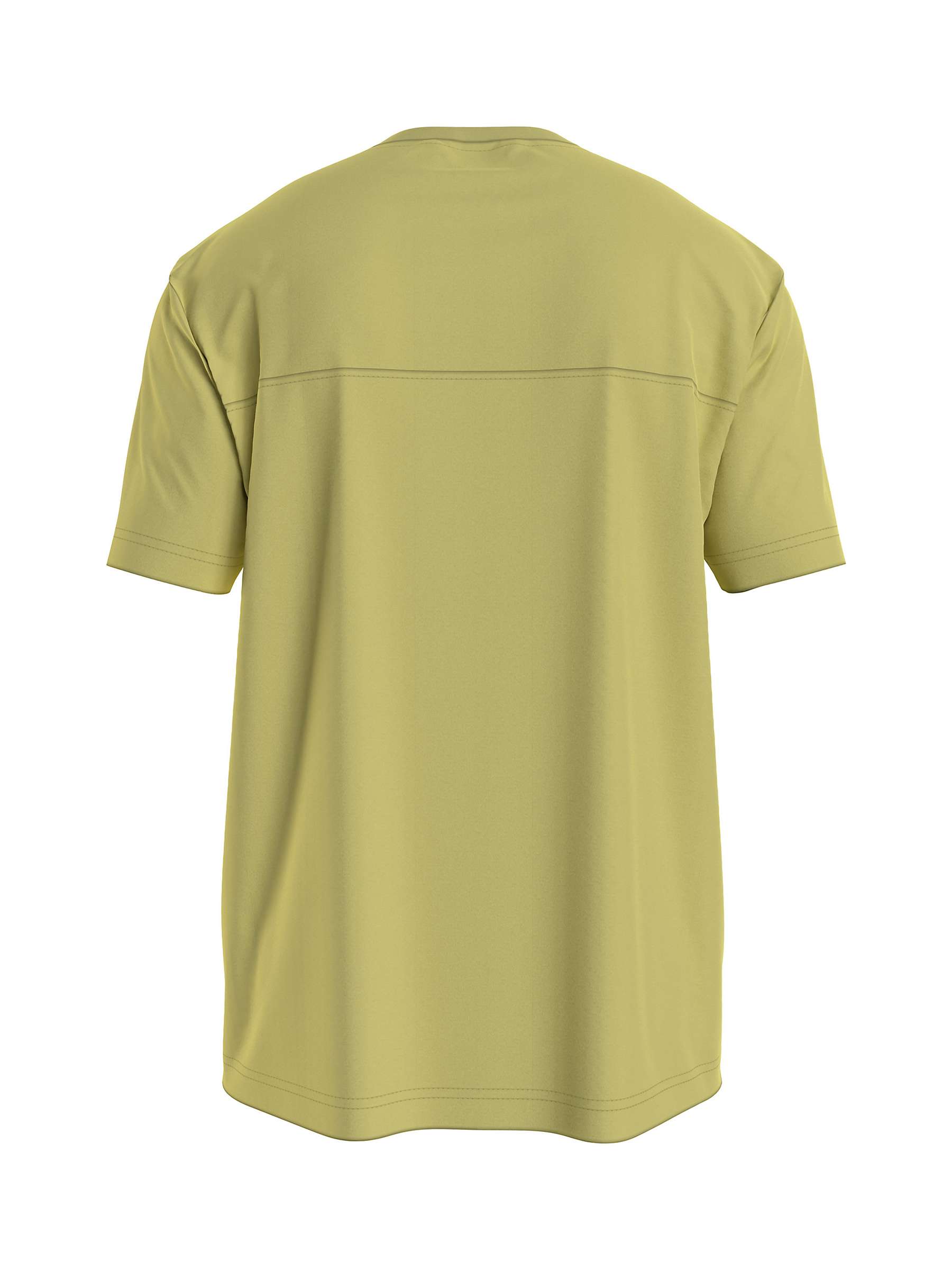 Buy Calvin Klein Logo T-Shirt, Yellow Sand Online at johnlewis.com