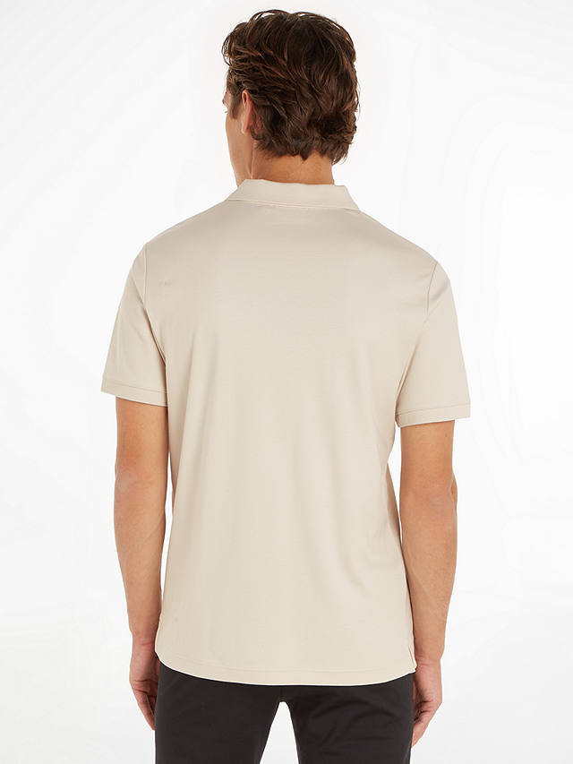 Calvin Klein Slim Fit Polo Shirt, Stony Beige
