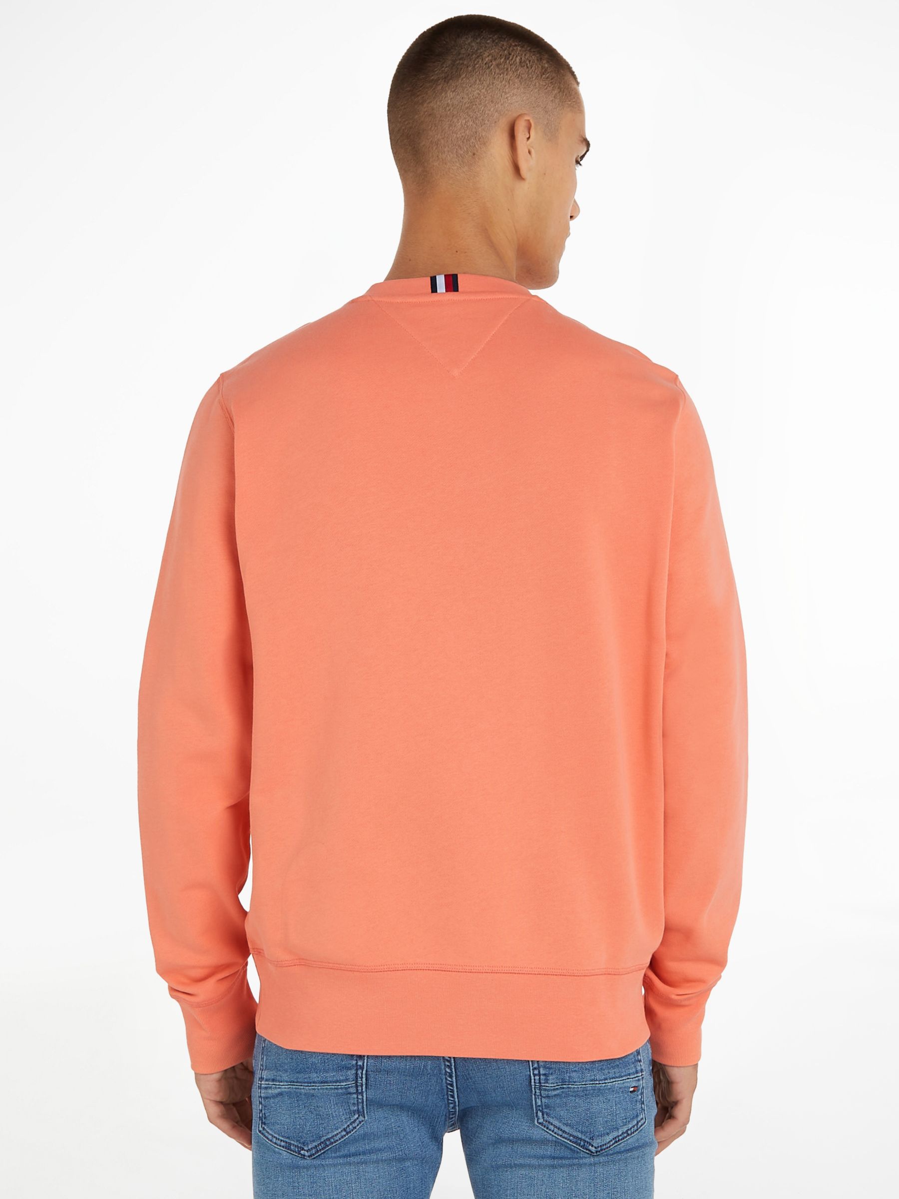 Tommy Hilfiger Women's Size Medium T-Shirt Peach Colored Crew Neck 100%  Cotton