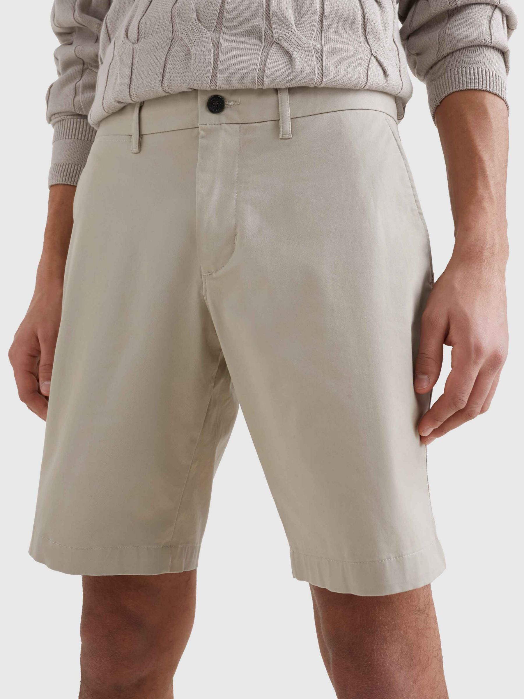 pludselig Vandt Store Tommy Hilfiger Brooklyn Chino Shorts, Stone at John Lewis & Partners