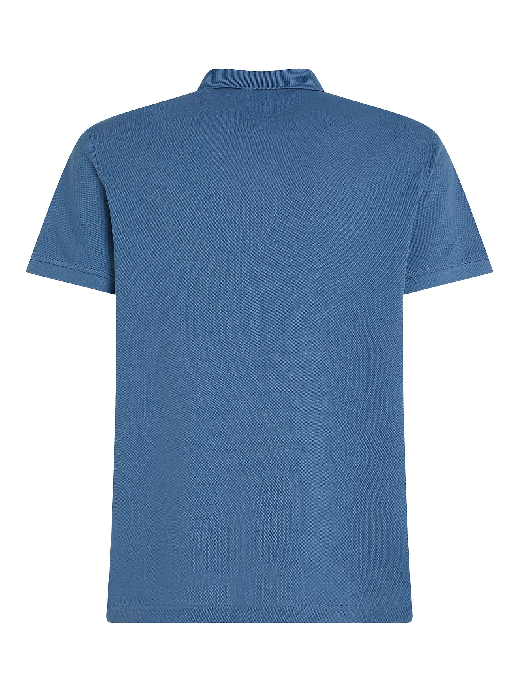 Buy Tommy Hilfiger Organic Cotton Blend Polo Shirt, Blue Coast Online at johnlewis.com