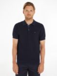Tommy Hilfiger Textured Organic Cotton Spring Polo Shirt, Desert Sky