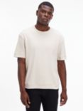 Calvin Klein Heavy Pique Modern Comfort T-Shirt, Stony Beige