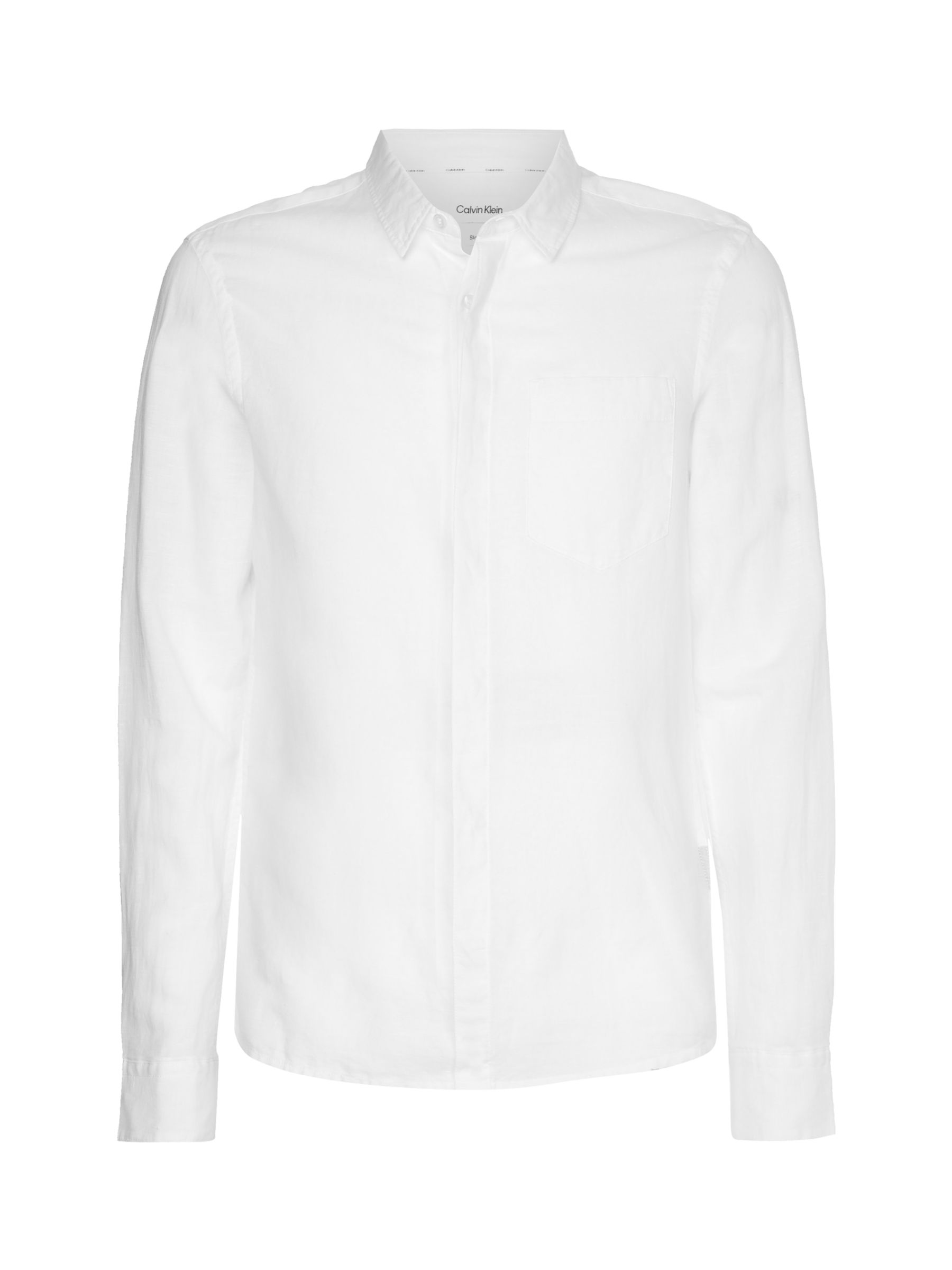 Calvin Klein Regular Fit Shirt, Bright White, XS