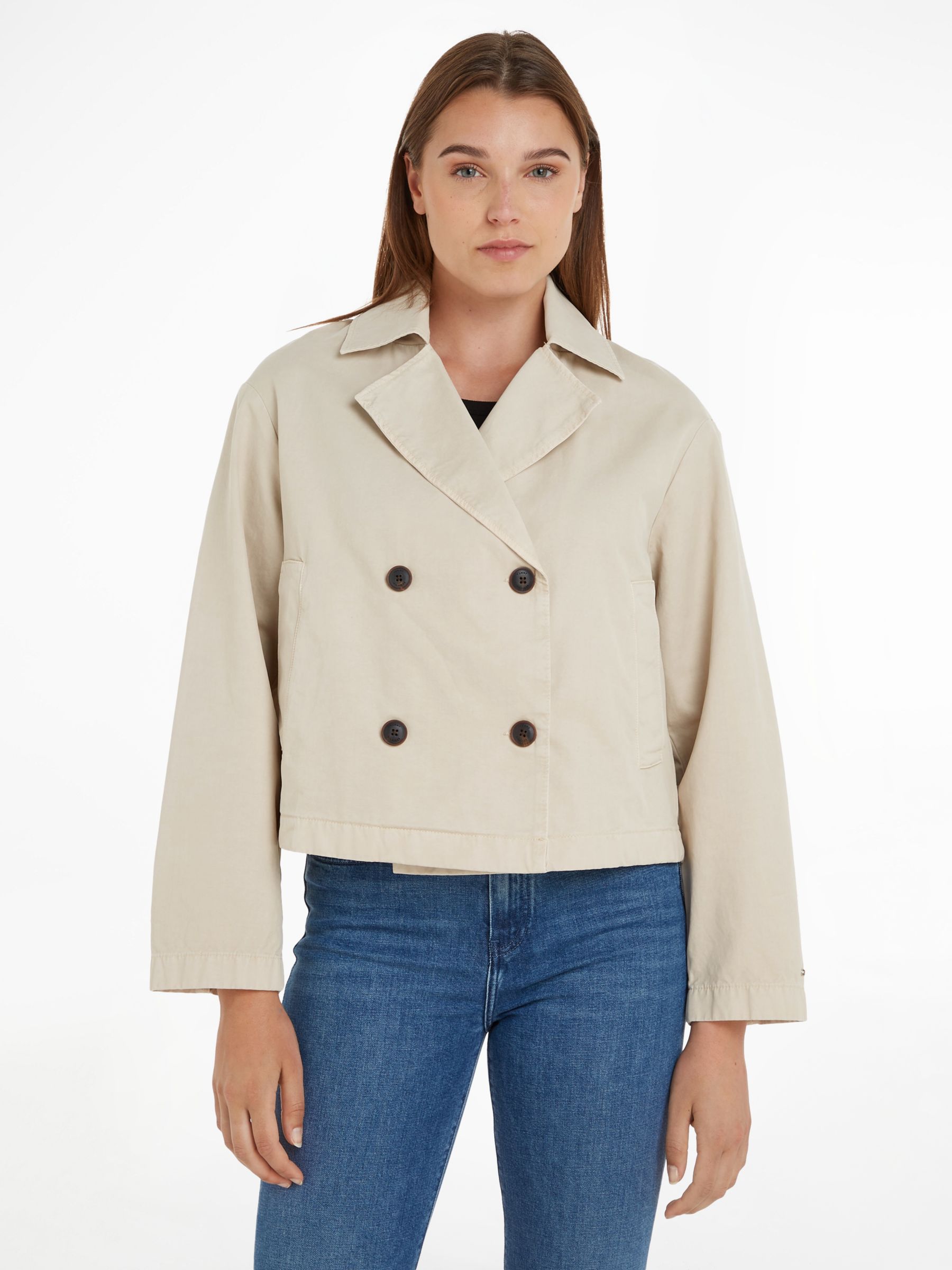 Tommy Hilfiger Double Breasted Pea Coat, Light 4