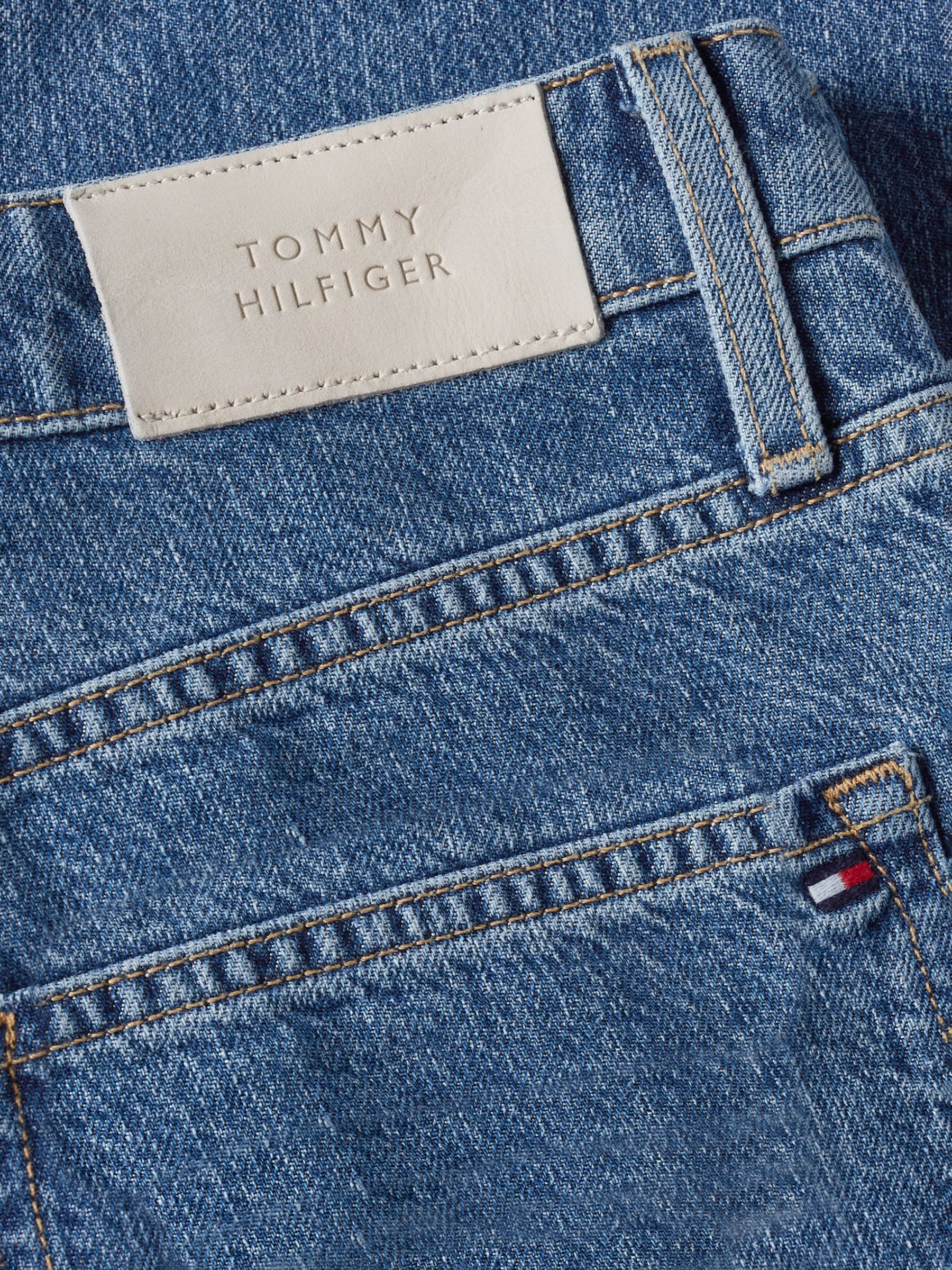 Tommy Hilfiger Tapered High Waist Jeans, Blue, 26S