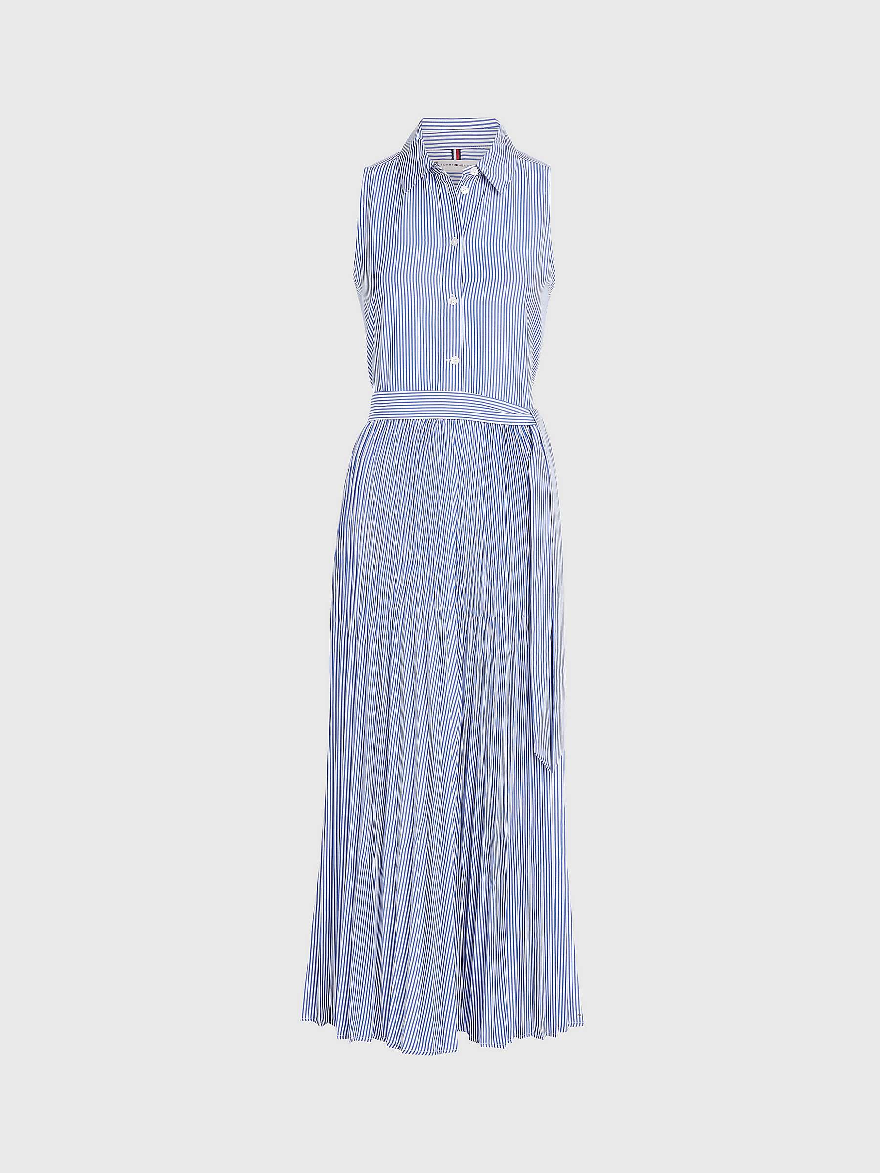 Buy Tommy Hilfiger Ithaka Long Shirt Dress, Blue Online at johnlewis.com