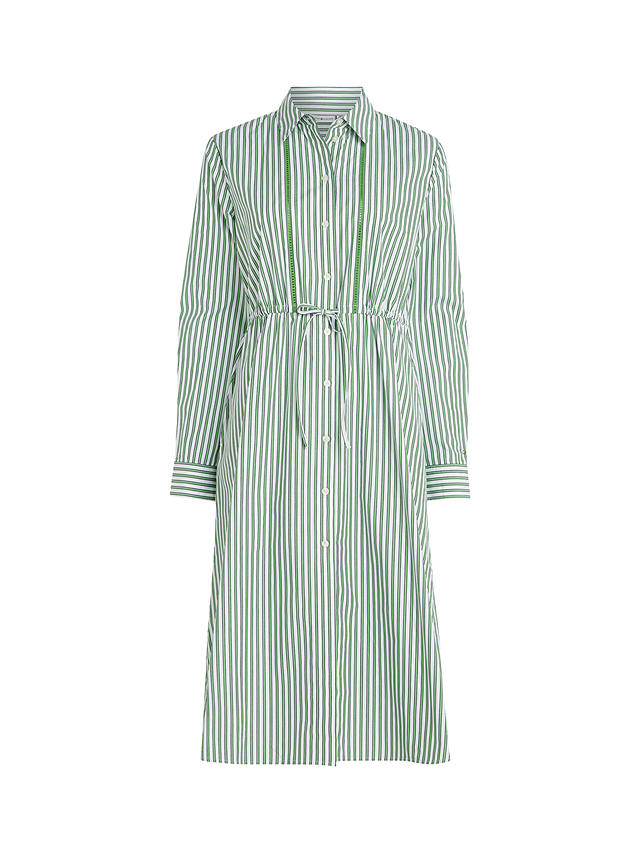 Tommy Hilfiger Stripe Midi Shirt Dress, Multi