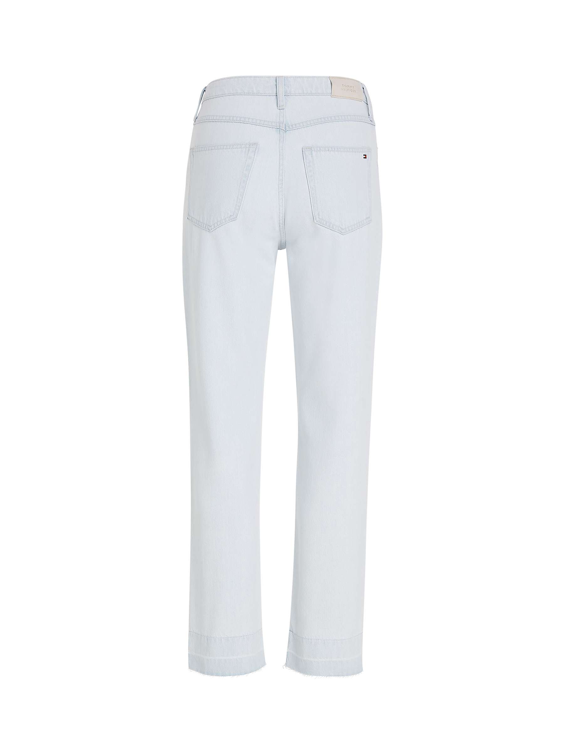 Buy Tommy Hilfiger Women's Kira Straight Jeans, Light Blue Online at johnlewis.com