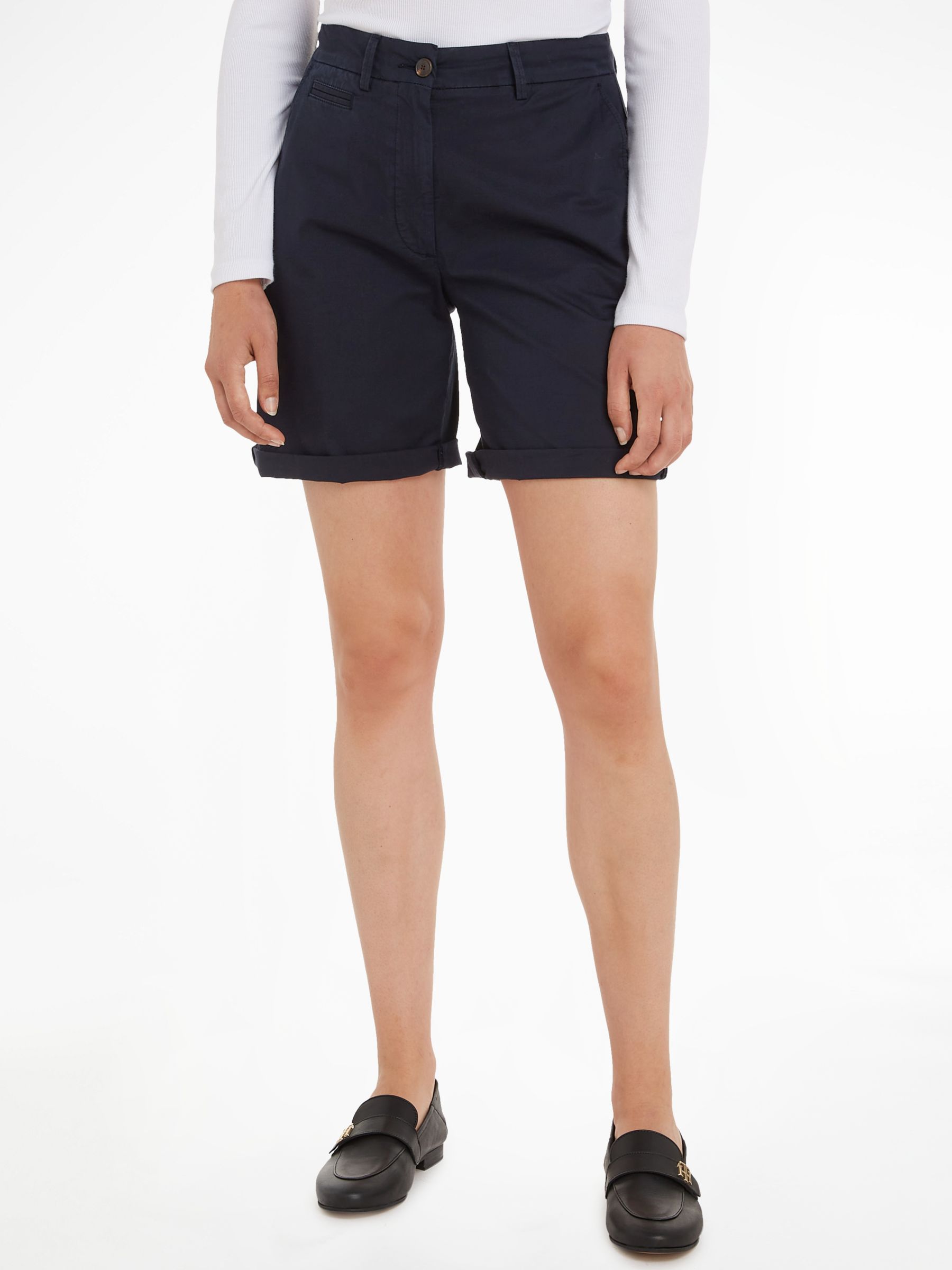 Tommy Hilfiger Mid Rise Chino Shorts