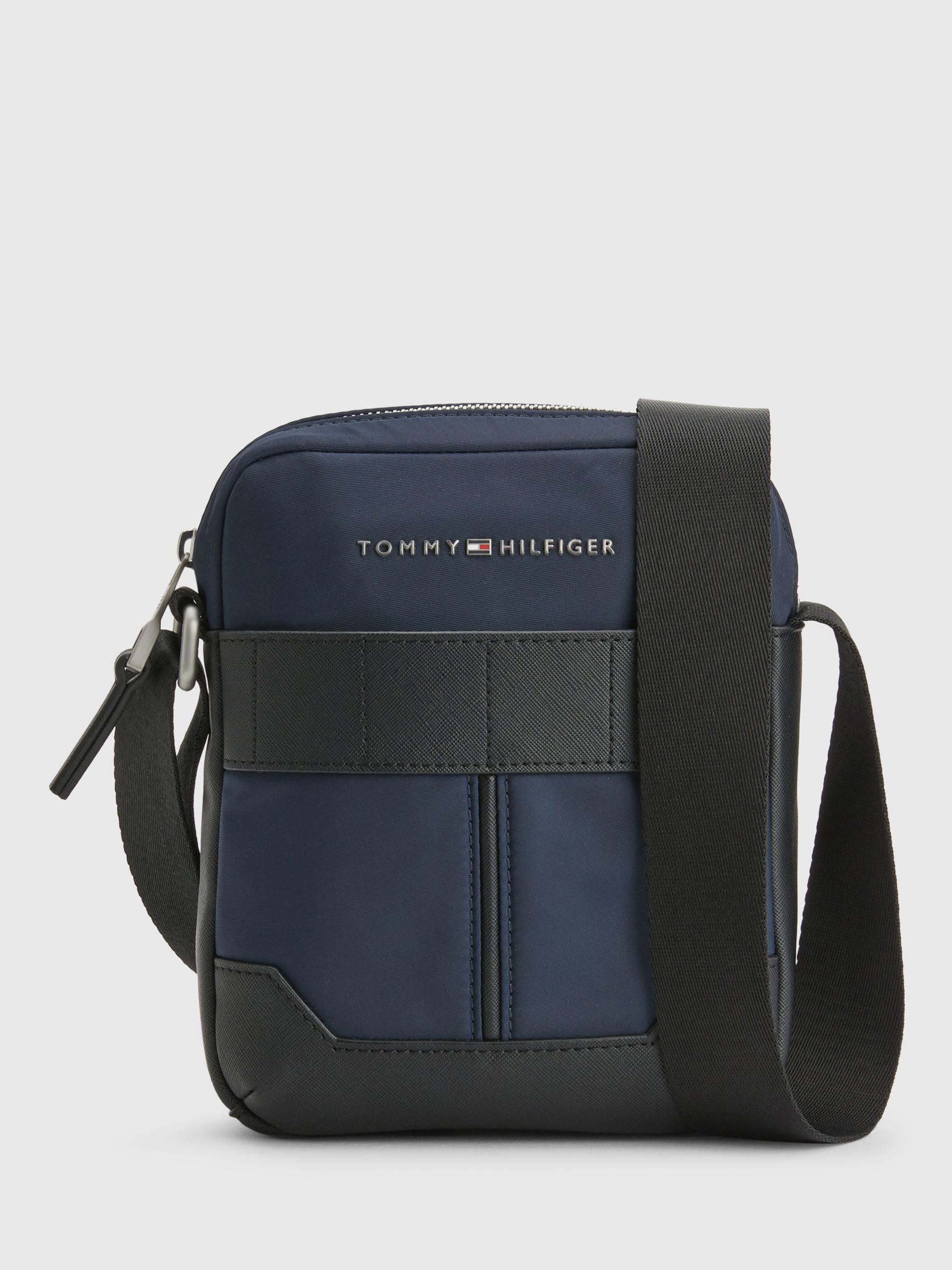 Tommy Hilfiger Mini Reporter Bag, Space Blue at John Lewis & Partners