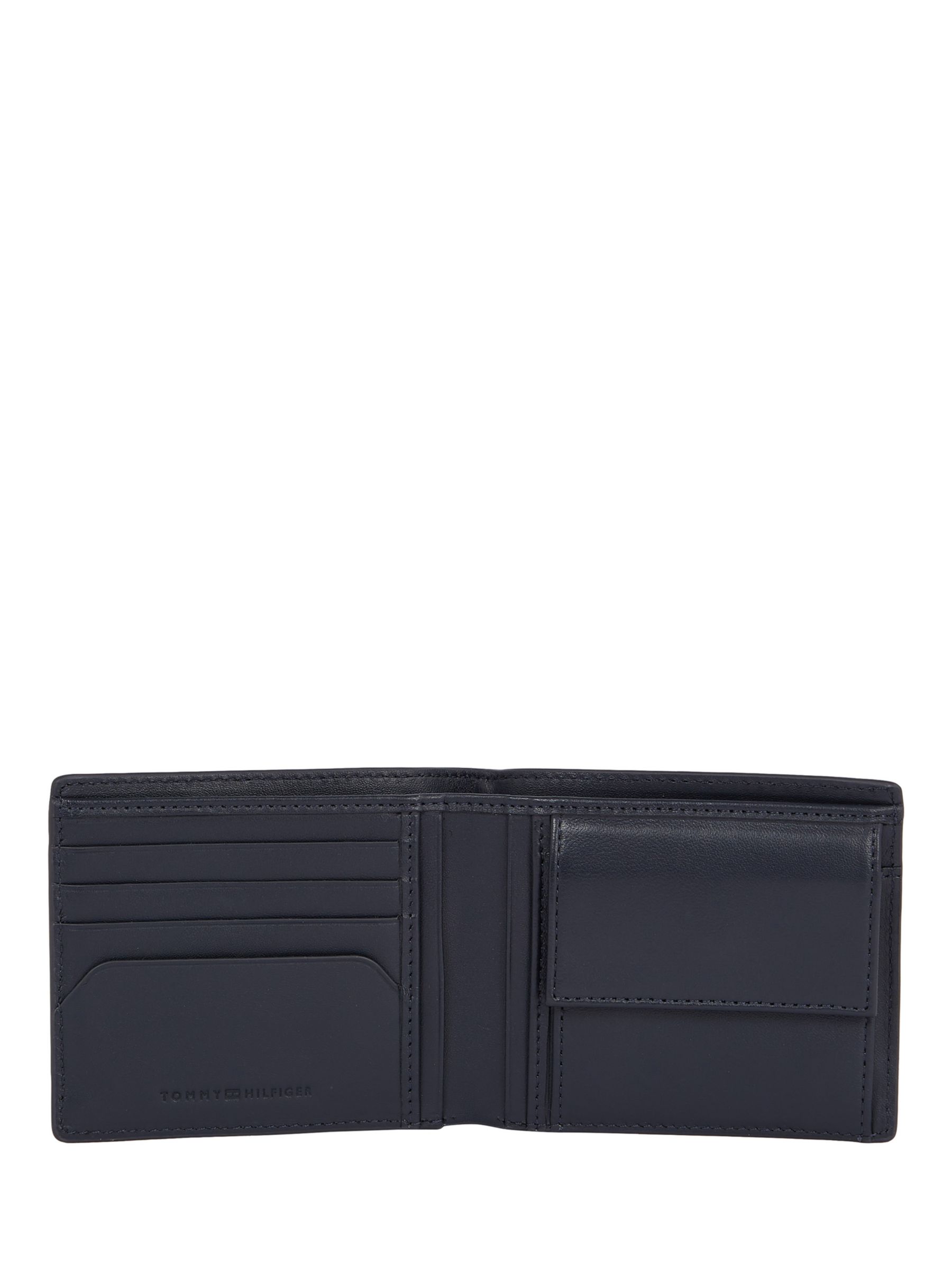 Tommy Hilfiger Embossed-Monogram Leather Wallet