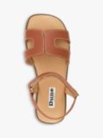 Dune Kids' Lumy Top-Stitch Flat Sandals