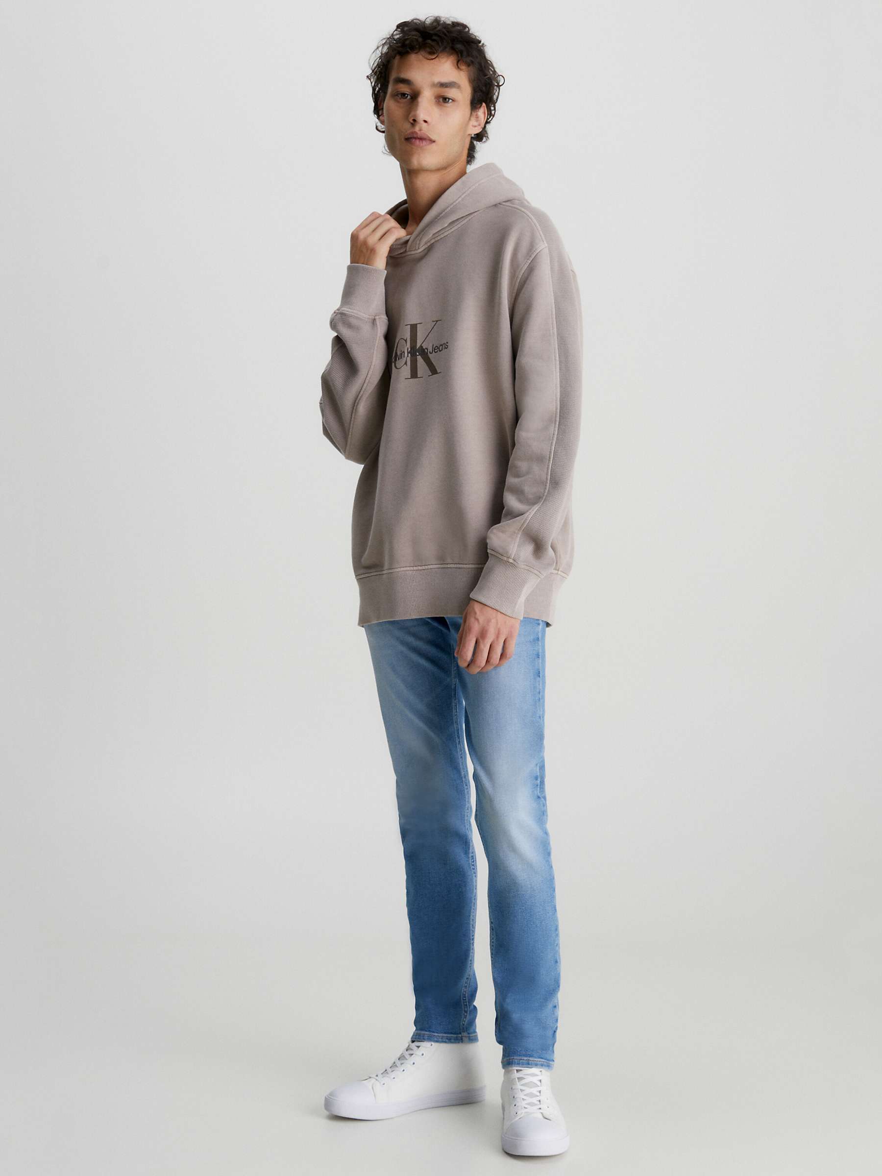 Buy Calvin Klein Jeans Skinny Fit Jeans, Denim Medium Online at johnlewis.com
