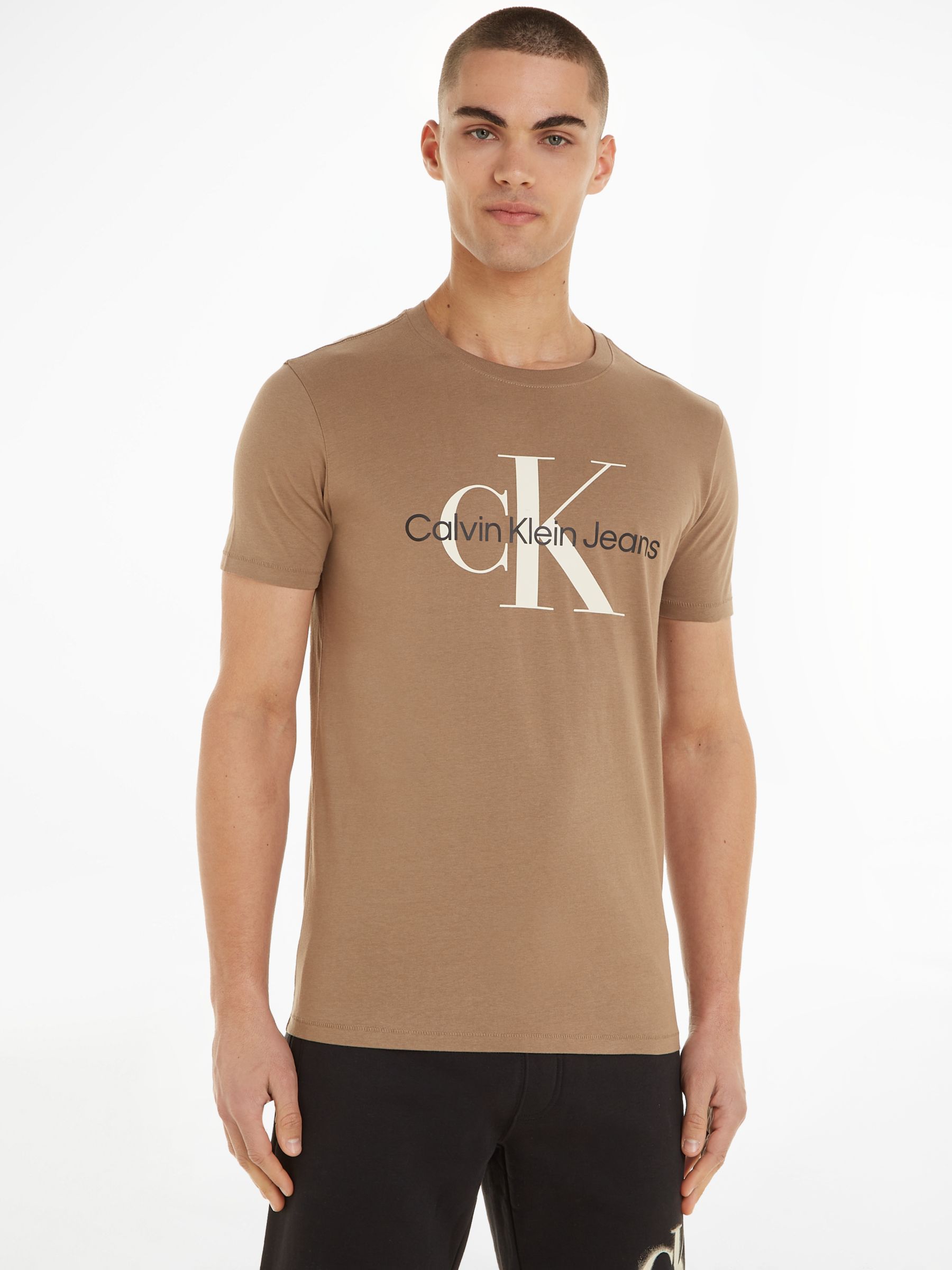 T-shirt Calvin Klein Modern Structure Lw S/S Crew Neck