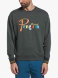 Original Penguin Coloured Logo Sweatshirt, 051 Urban Chic