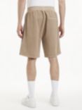 Calvin Klein Mono Logo Mineral Dye Shorts, Brown