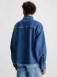 Calvin Klein Boxy Loose Utility Shirt, Blue