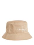 Calvin Klein Bucket Hat, Travertine
