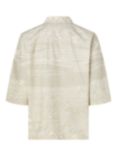 Calvin Klein Oversized Short Sleeve Shirt, Beige