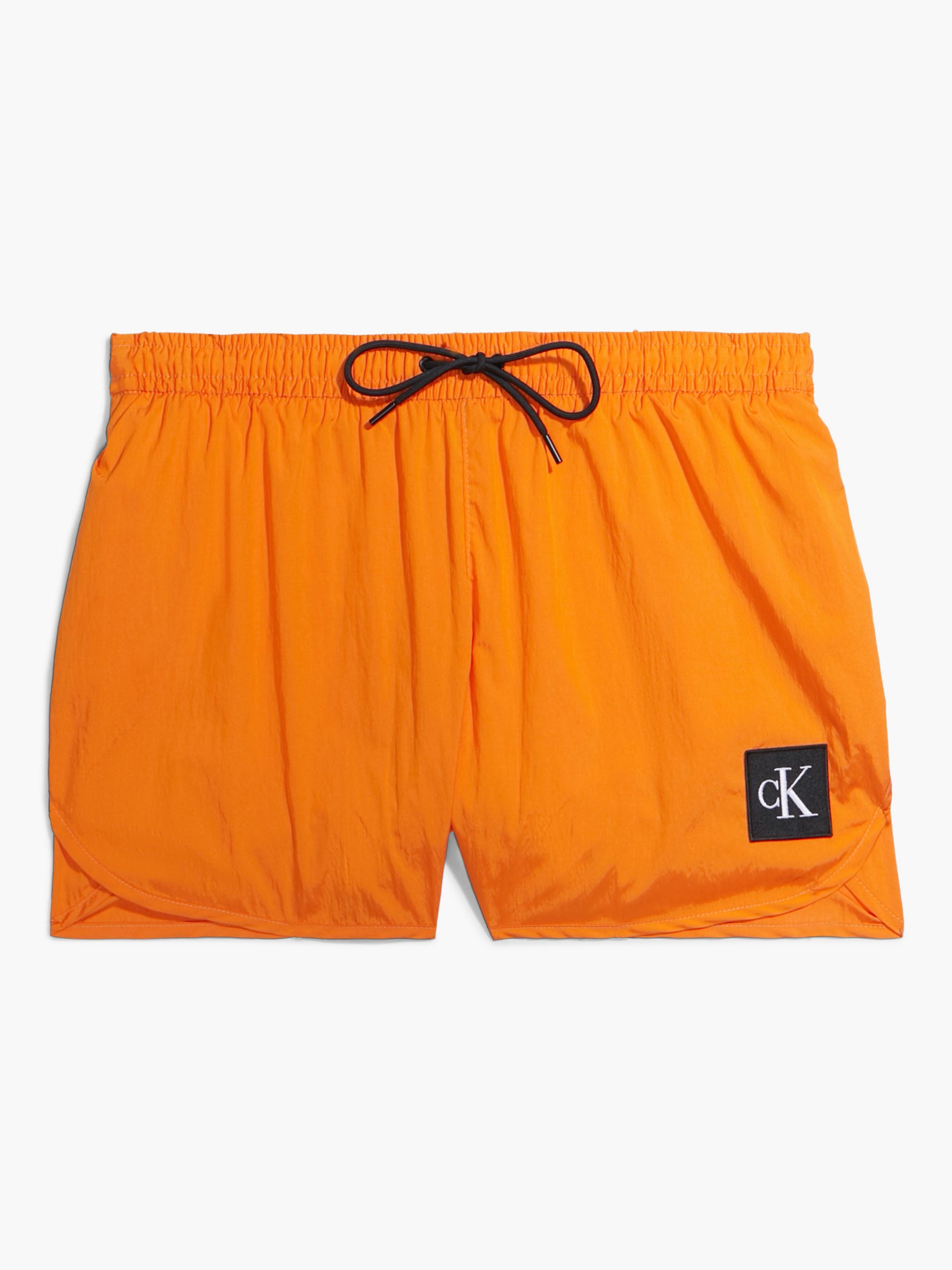 Calvin Klein Runners Swim Shorts, Sun Kissed Orange, S