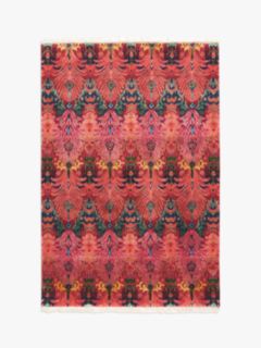 John Lewis + Matthew Williamson Ikat Rug, Red, L240 x W170 cm