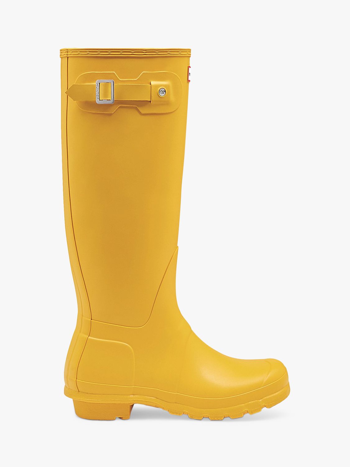 Hunter Original Tall Wellington Boots, Yellow at John Lewis & Partners