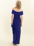 Gina Bacconi Gail Off Shoulder Maxi Dress, Royal, Royal