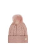 GUESS Cable Knit Bobble Hat