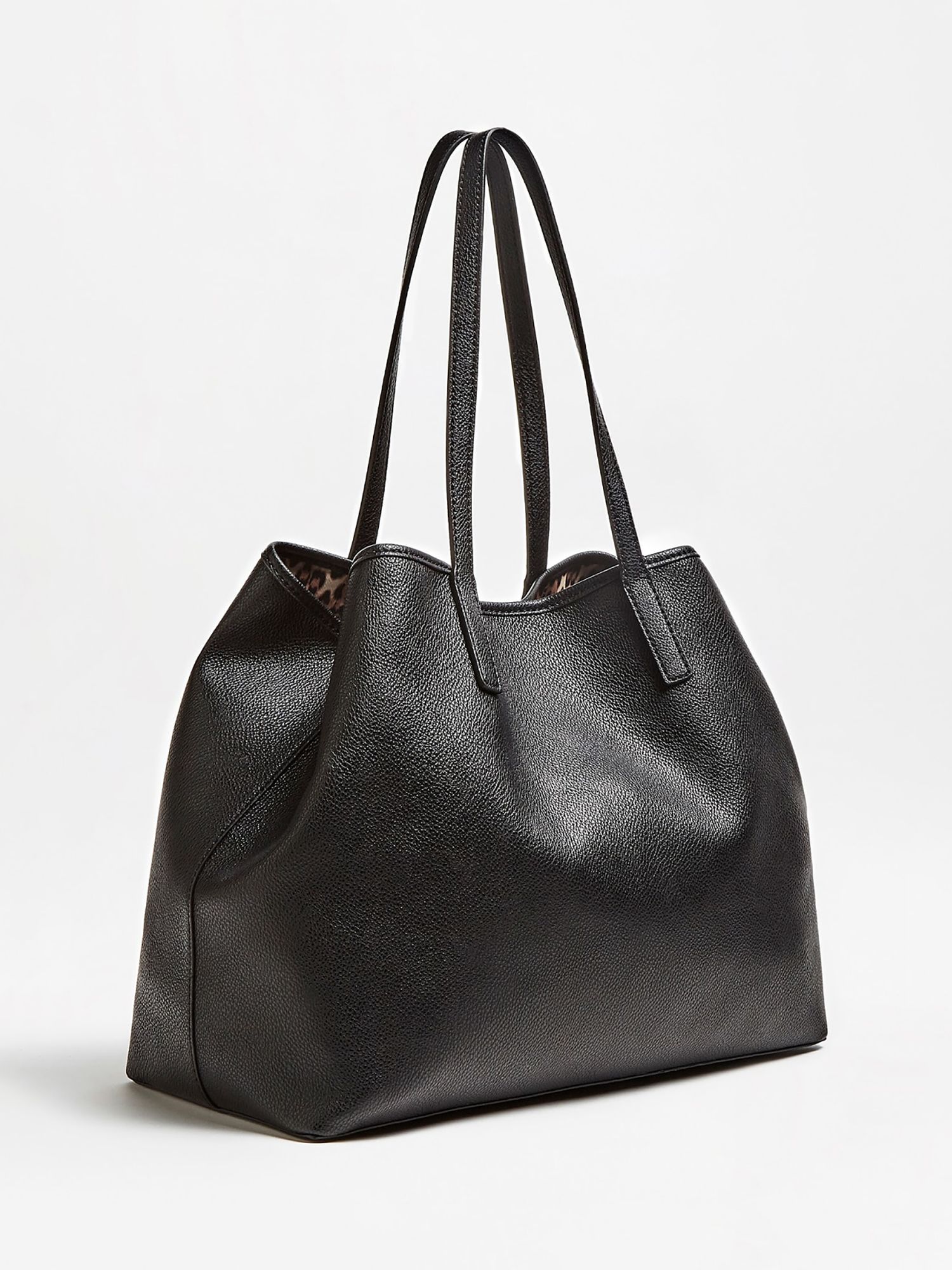 GUESS Vikky Large Tote Bag, Black at John Lewis & Partners