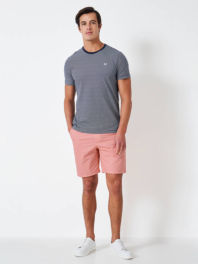 Crew Clothing Deck Shorts, Bright Pink