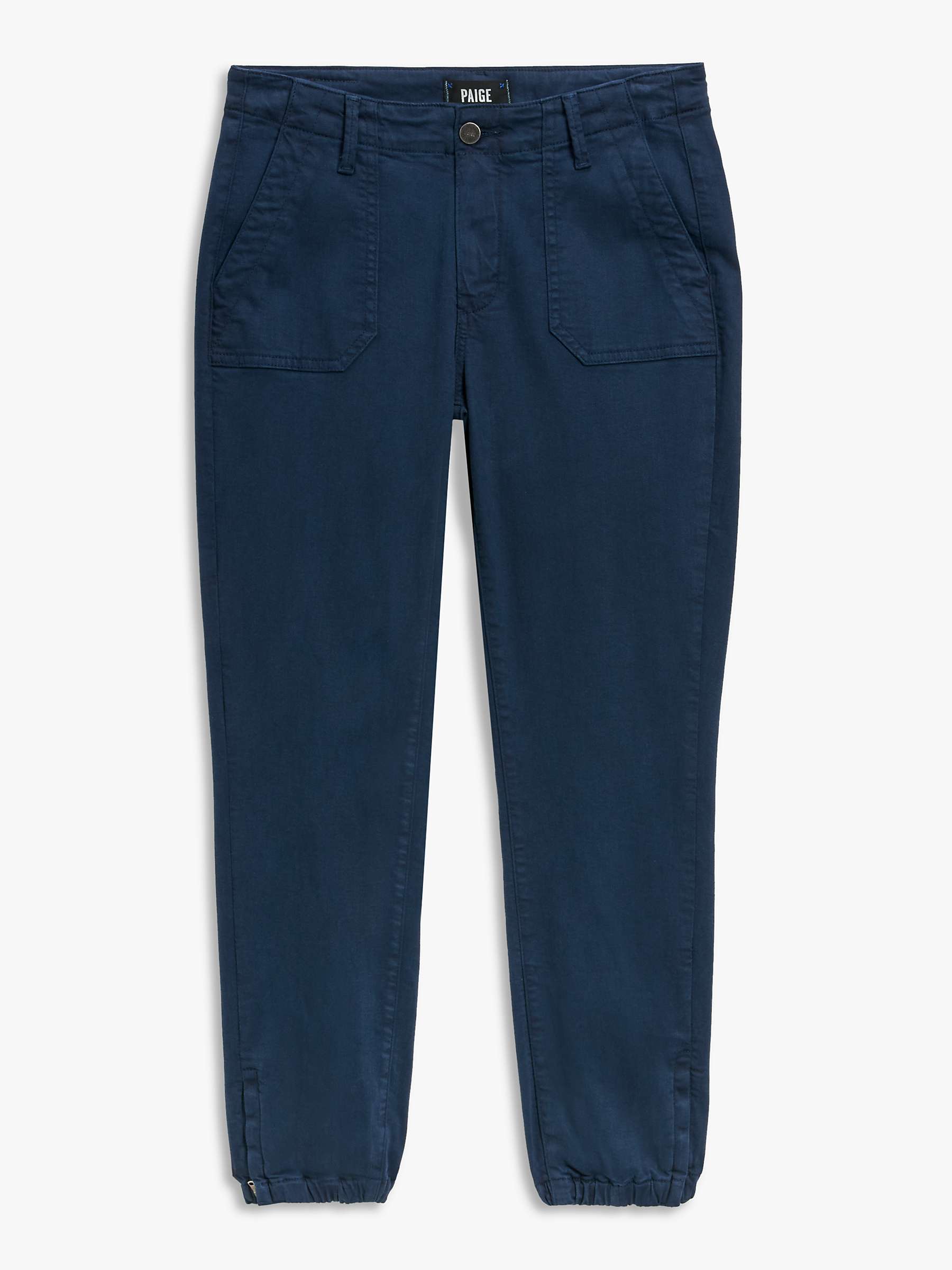Buy PAIGE Mayslie Cropped Cuffed Ankle Trousers Online at johnlewis.com