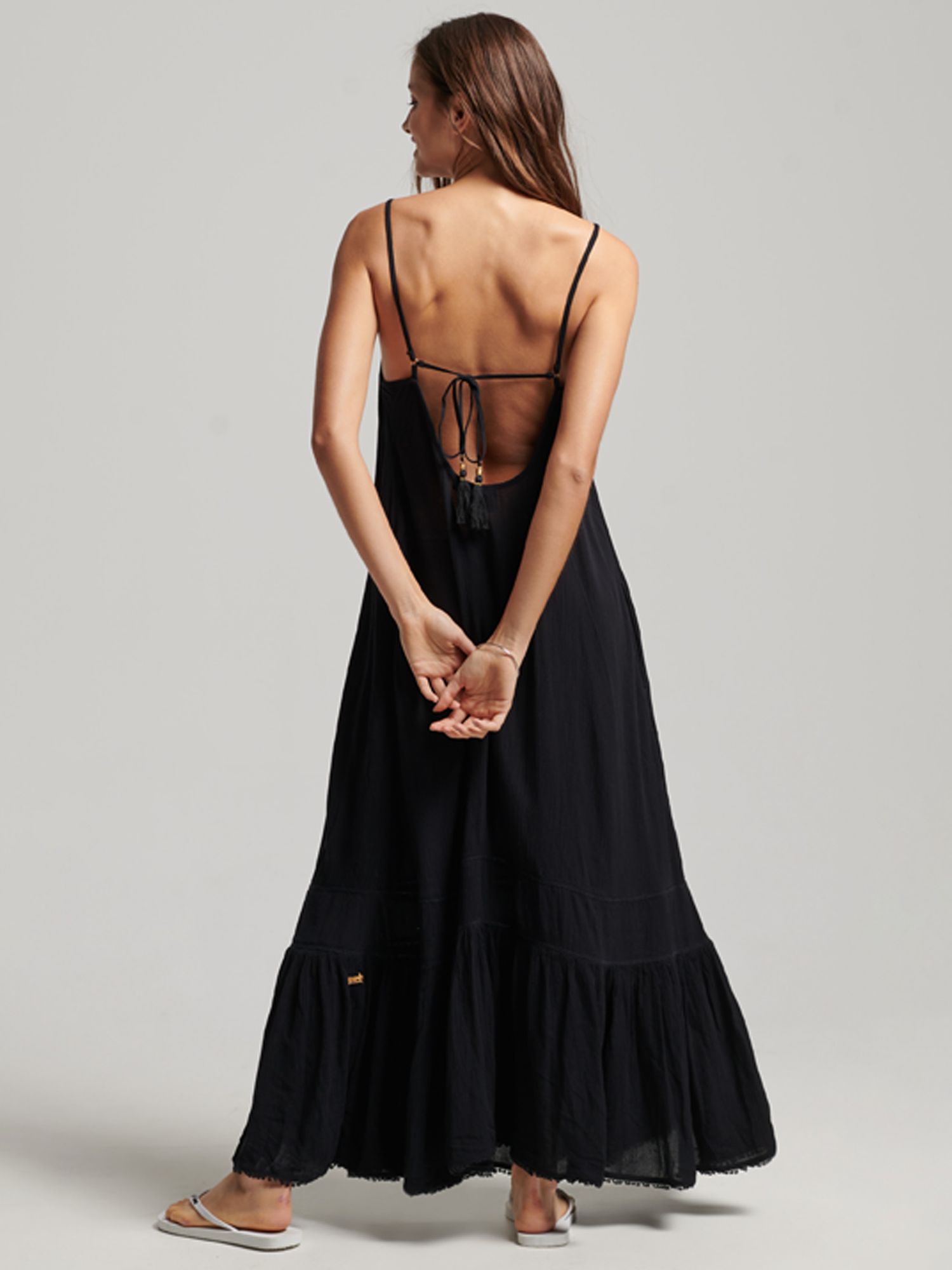 Buy Superdry Long Beach Cami Dress Online at johnlewis.com