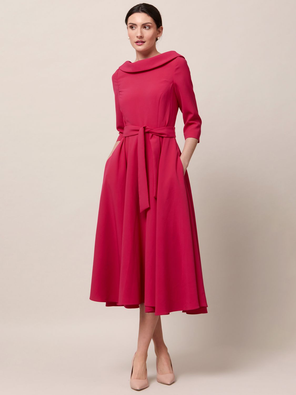 Helen McAlinden Marylin Dress Hot Pink 8