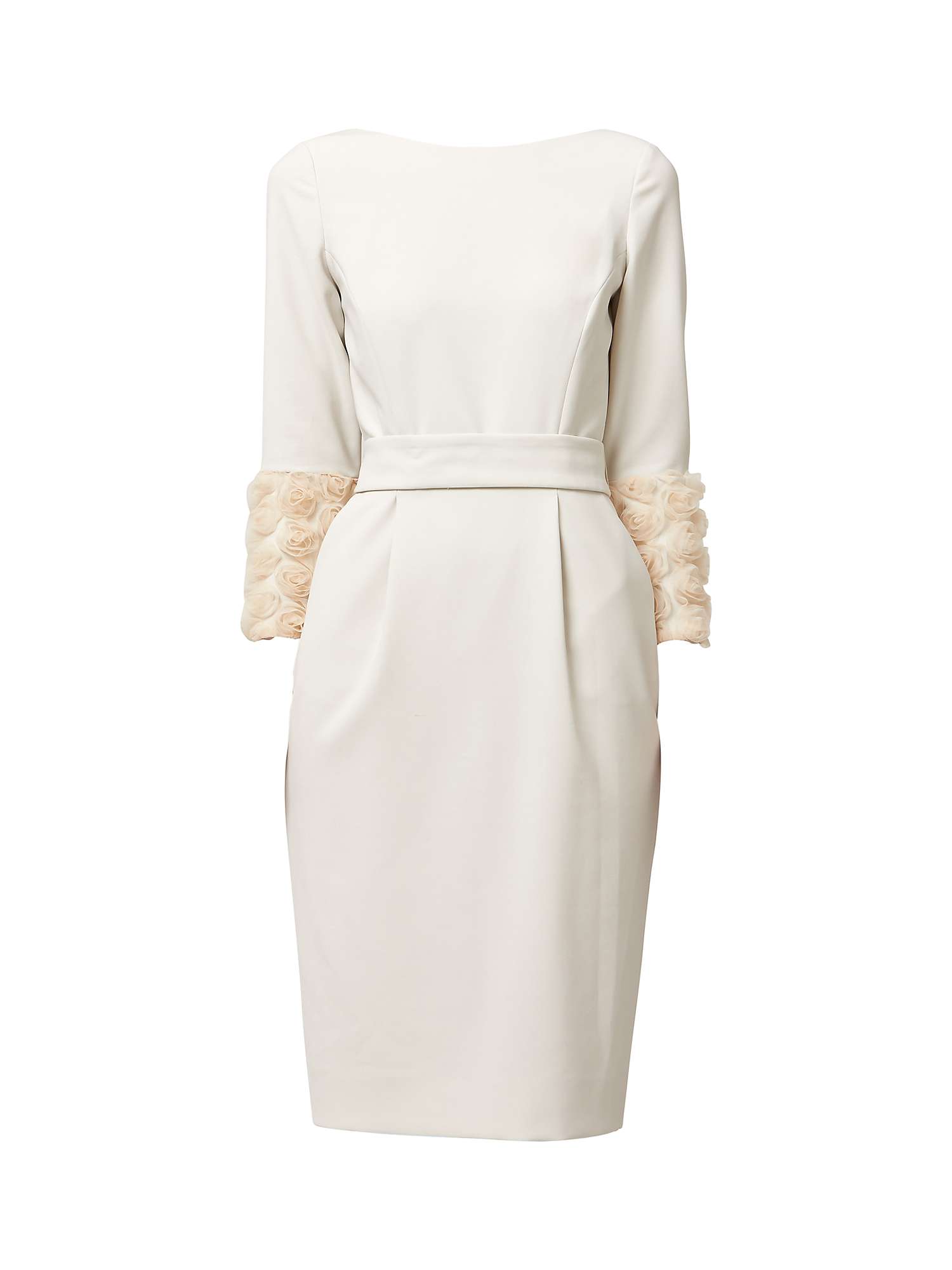 Buy Helen McAlinden Dianna Cuff Detail Crepe Dress Online at johnlewis.com