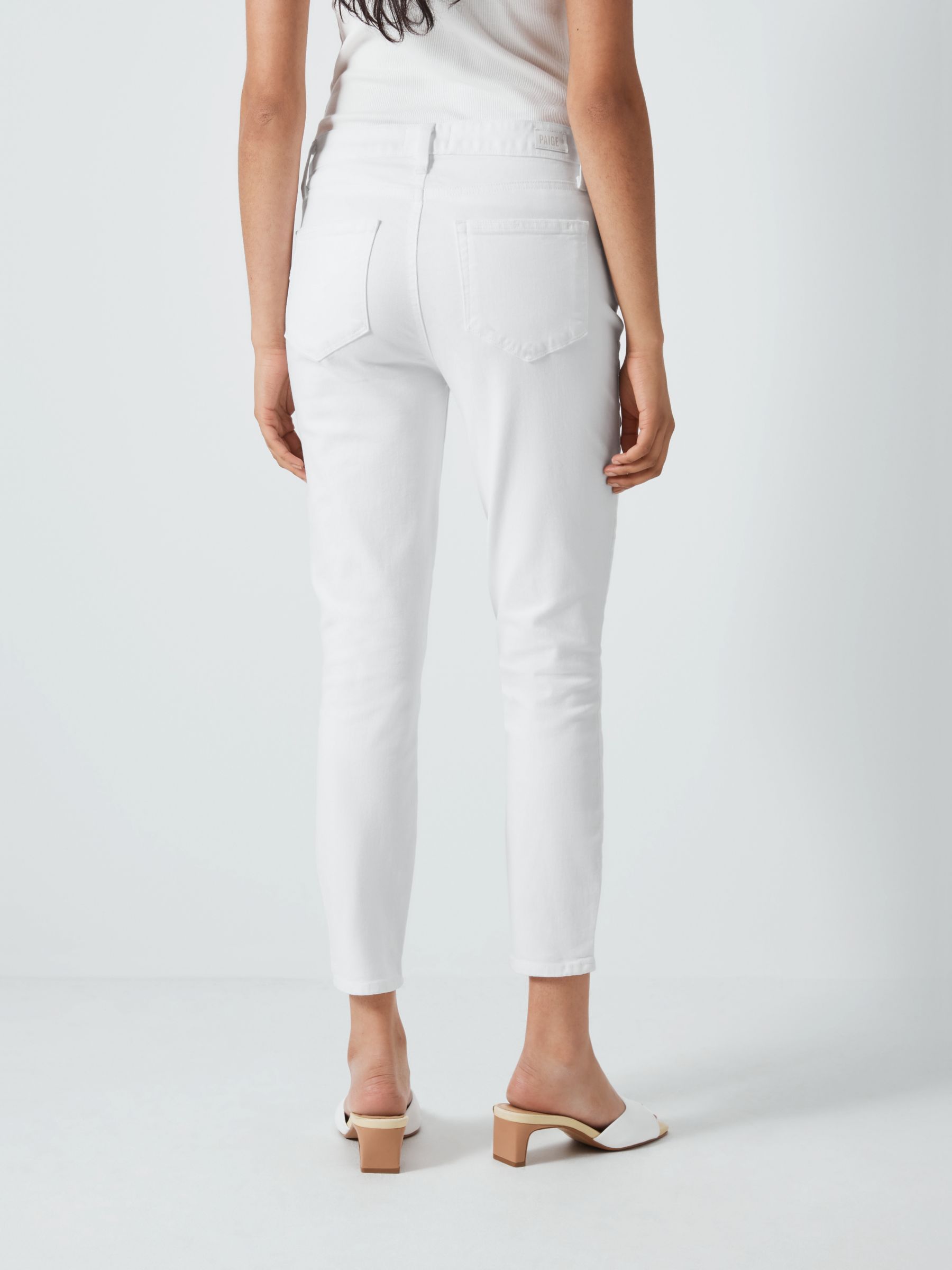 PAIGE Hoxton High Rise Ultra Skinny Jeans, Crisp White, 28