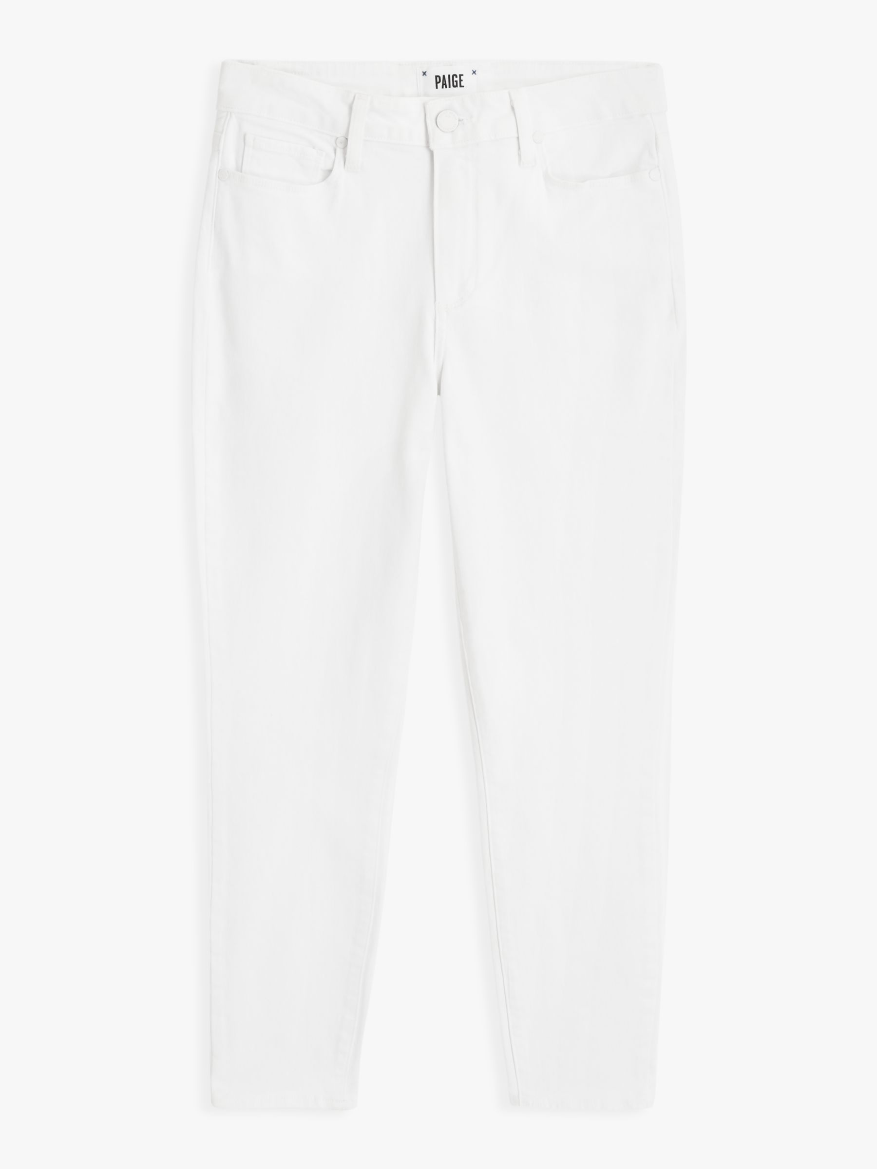 PAIGE Hoxton High Rise Ultra Skinny Jeans, Crisp White, 28