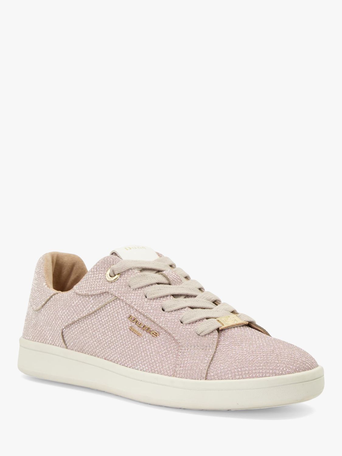 Buy Dune Enduring Trainers, Rose Gold Online at johnlewis.com