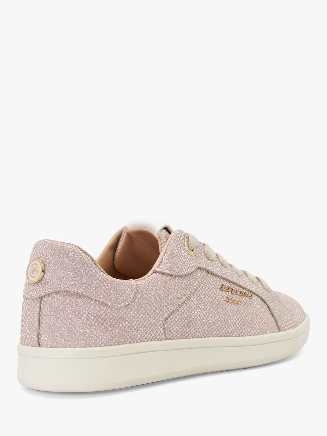 Buy Dune Enduring Trainers, Rose Gold Online at johnlewis.com