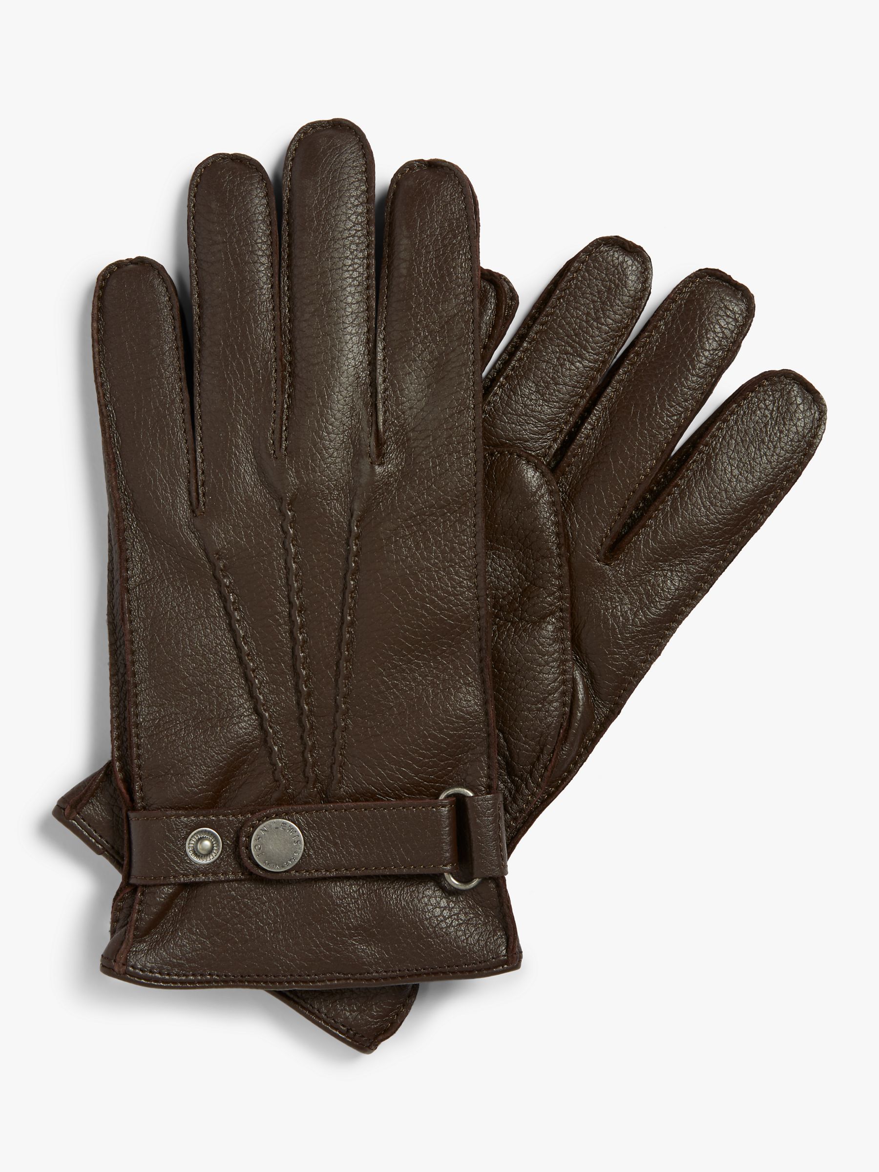 Buy John Lewis Premium Leather Gloves Online at johnlewis.com