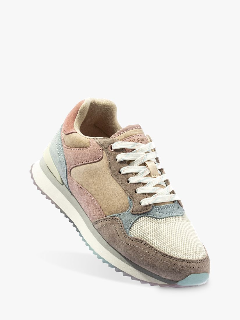 Buy HOFF Barcelona Suede Lace Up Trainers, Multi Online at johnlewis.com