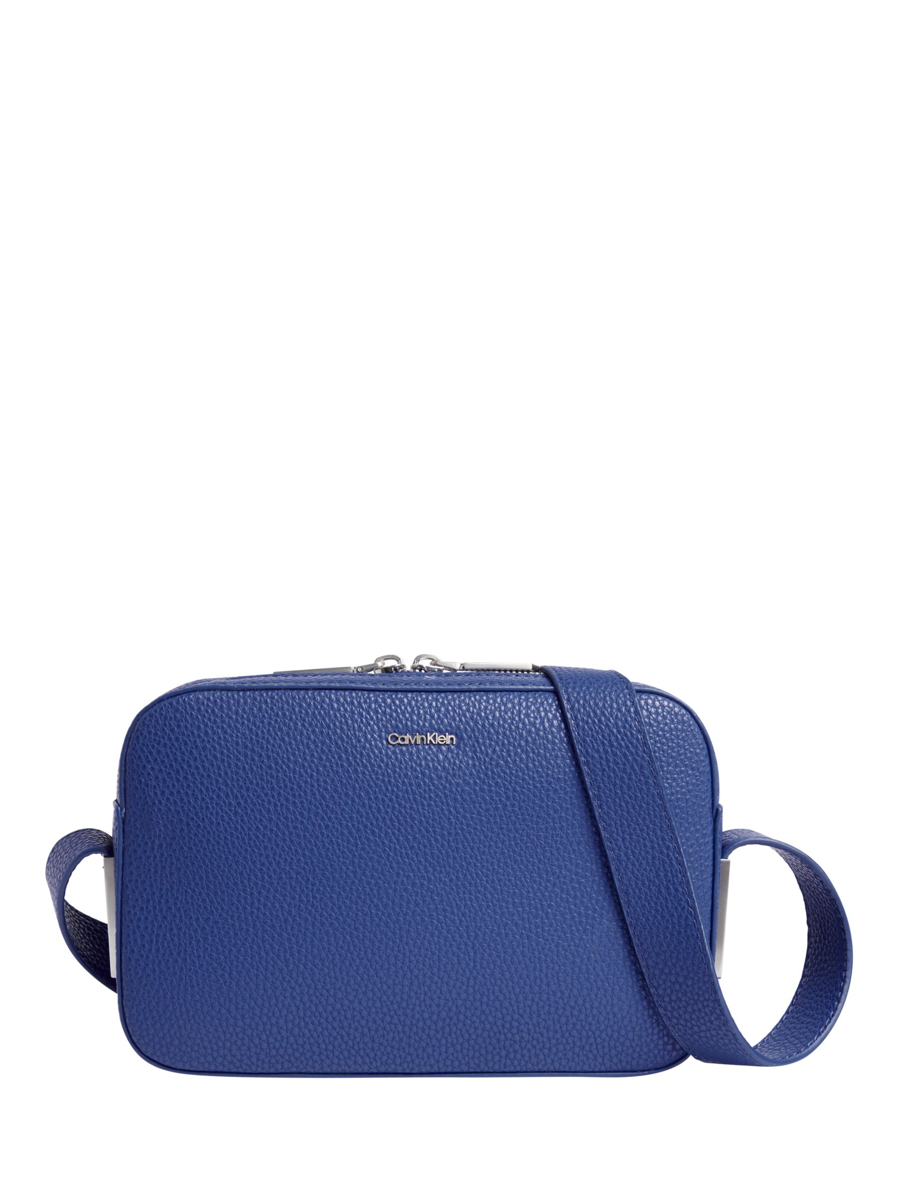 Calvin Klein Cross Body Bag, Ultra Blue at John Lewis & Partners