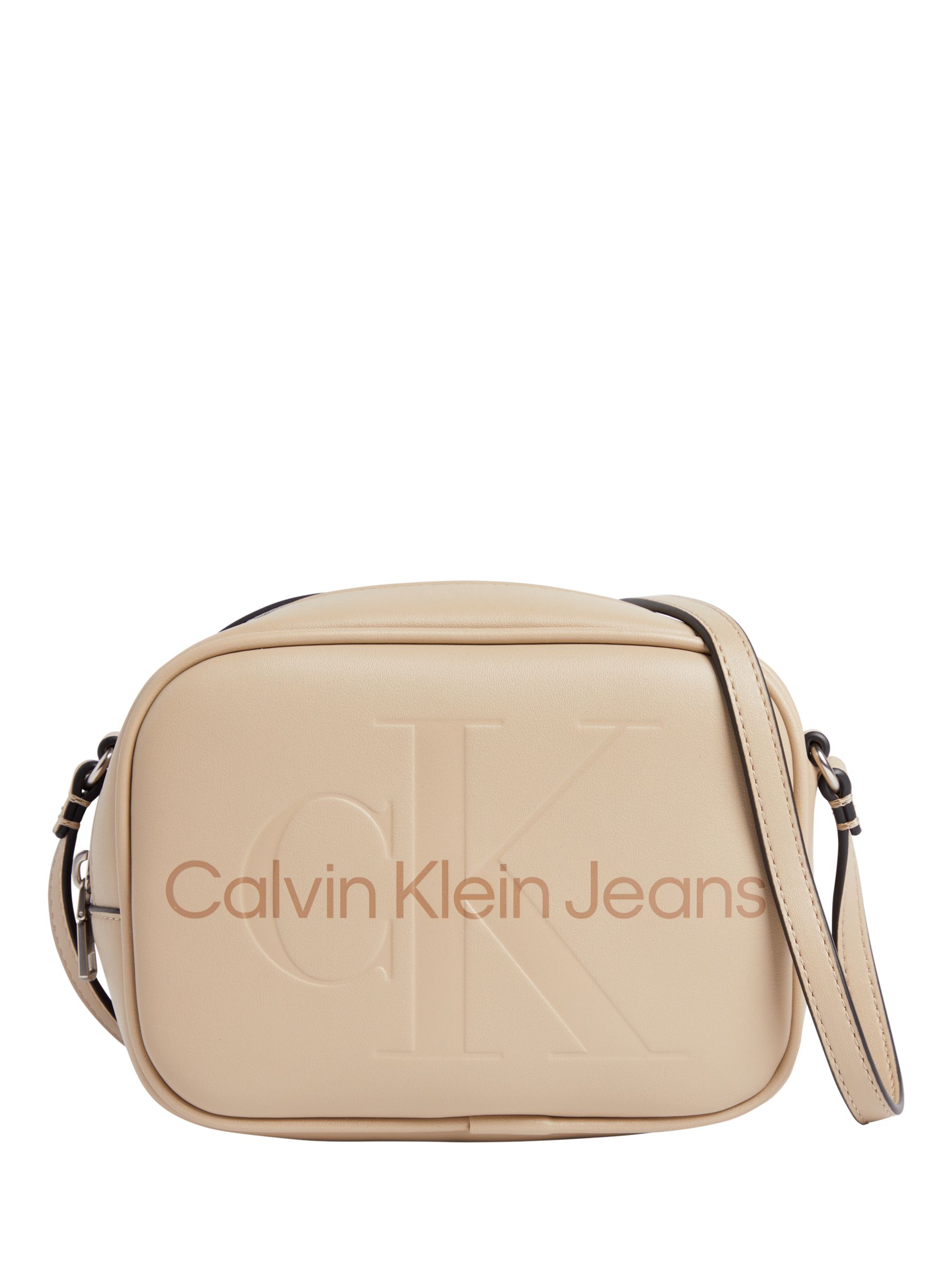 Calvin Klein Must Camera Bag with Pocket Brown Mono