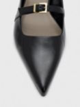 AllSaints Shar Leather Pointed Toe Mules